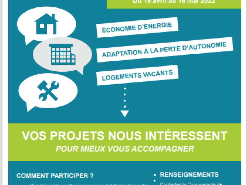 Enquête sur l'amélioration de l'habitat